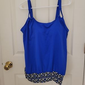 Swimsuits for All Loop Strap tankini size 18